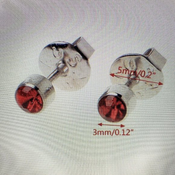 Surgical Steel Piercing studs - Picture 2 of 8